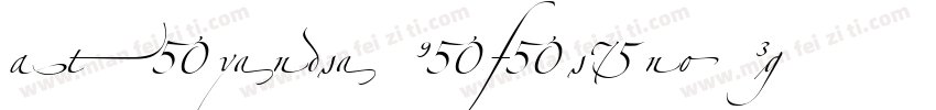 Alexandra Zeferino T字体转换